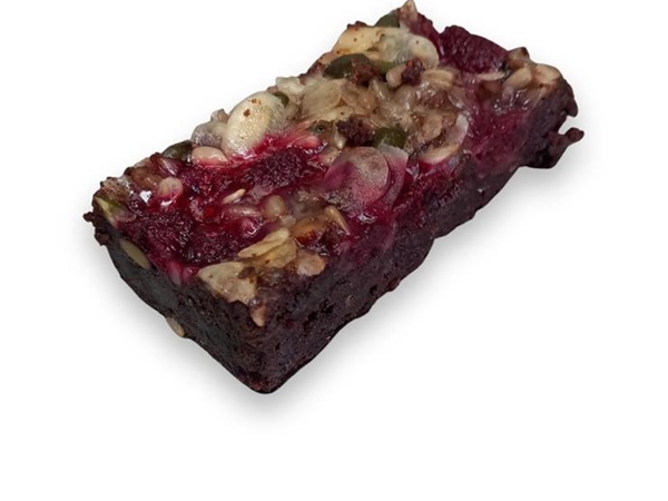 Glutenvrije Raspberry brownie