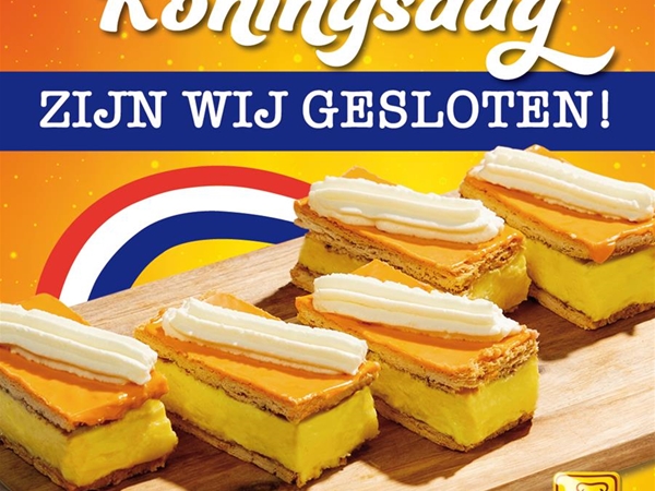 Koningsdag sluiting
